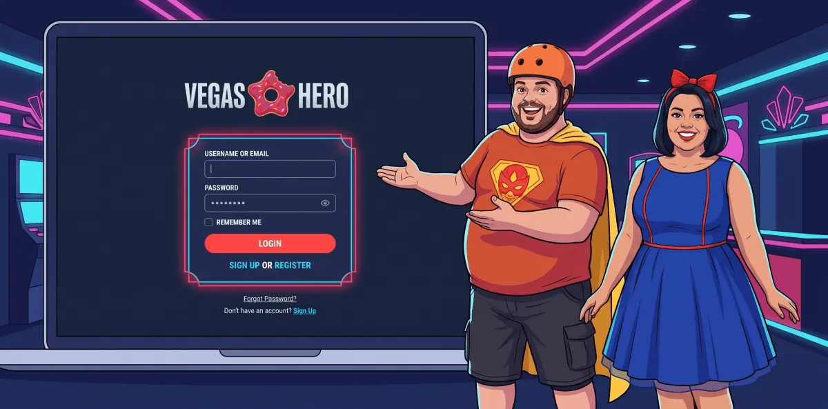 Vegashero casino login